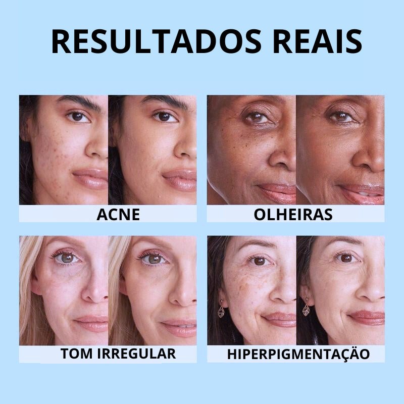 Hidratante com cobertura e corretivo tudo-em-um