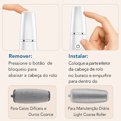 Ferramenta Mágica para Pés Lisos