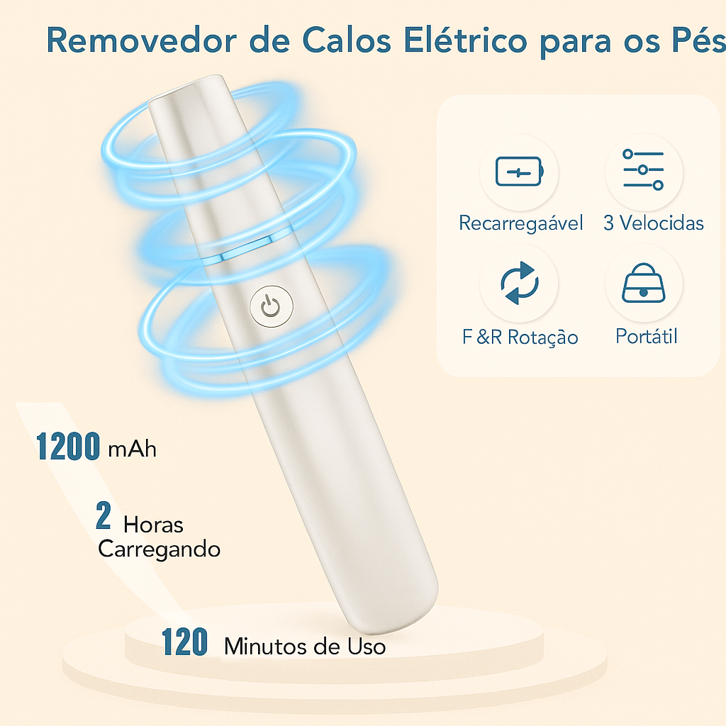 Ferramenta Mágica para Pés Lisos