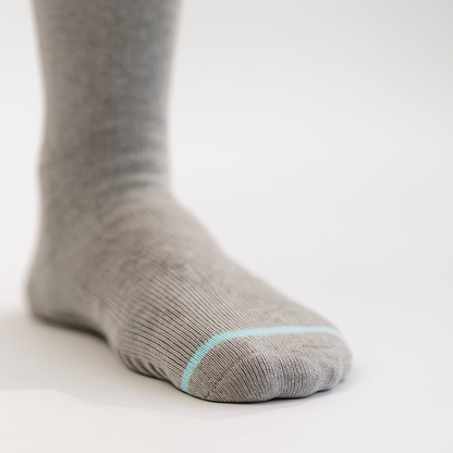 Meias de Compressão de Bambu Premium com Aderência