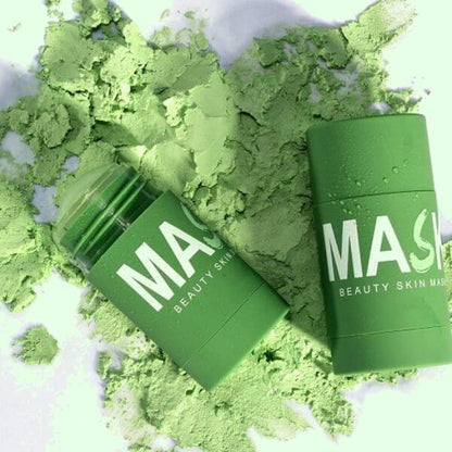 Máscara Natural de chá verde para Pele Limpia e Hidratada