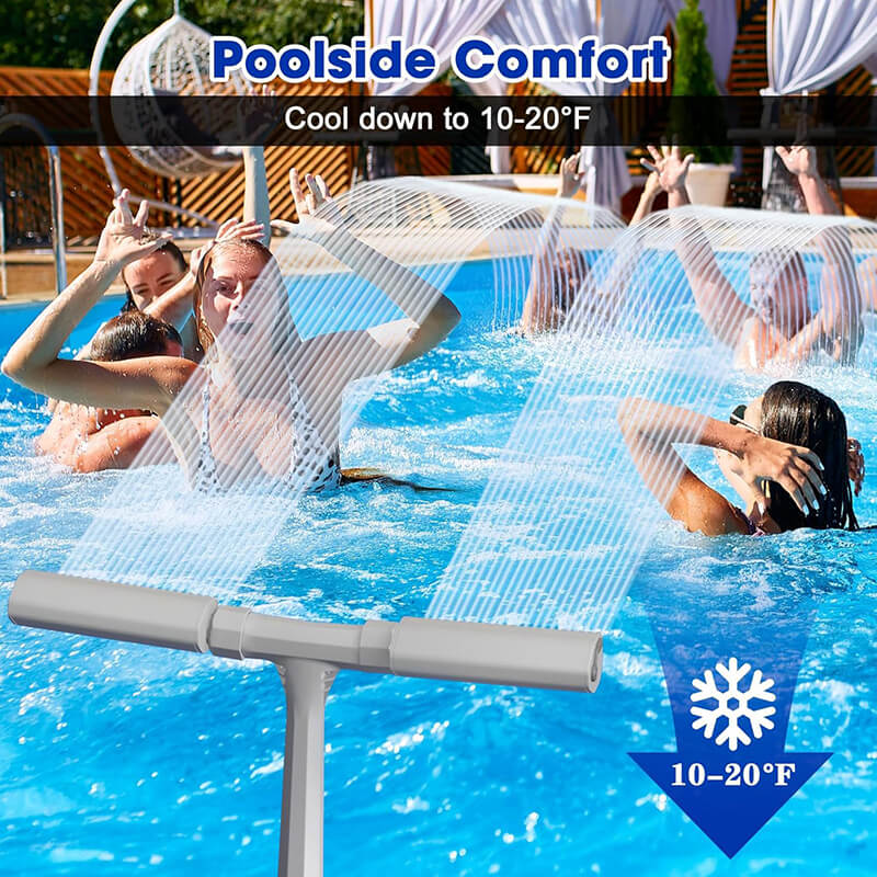 Fontaine à jet lumineux pour piscine