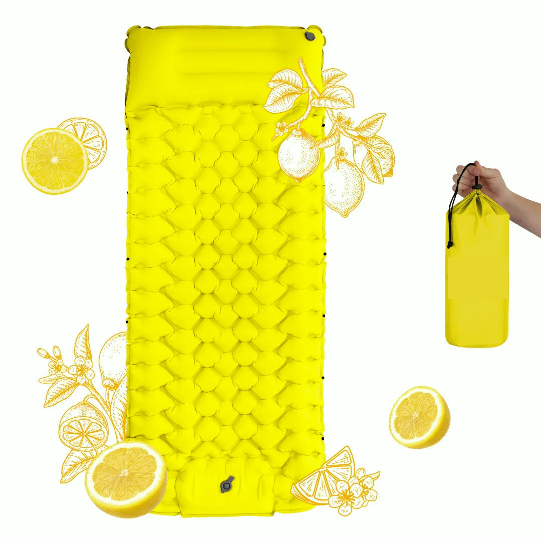 Colchonete ultraleve e compacto - perfeito para viagens