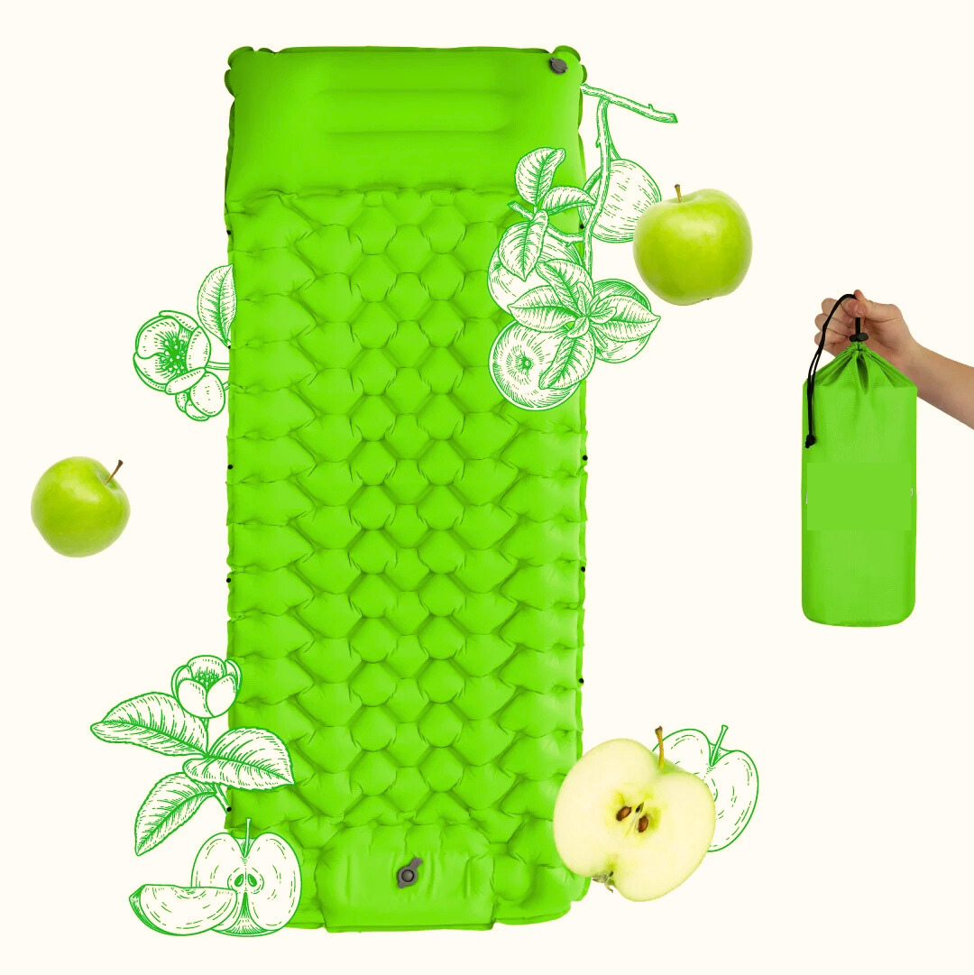 Colchonete ultraleve e compacto - perfeito para viagens