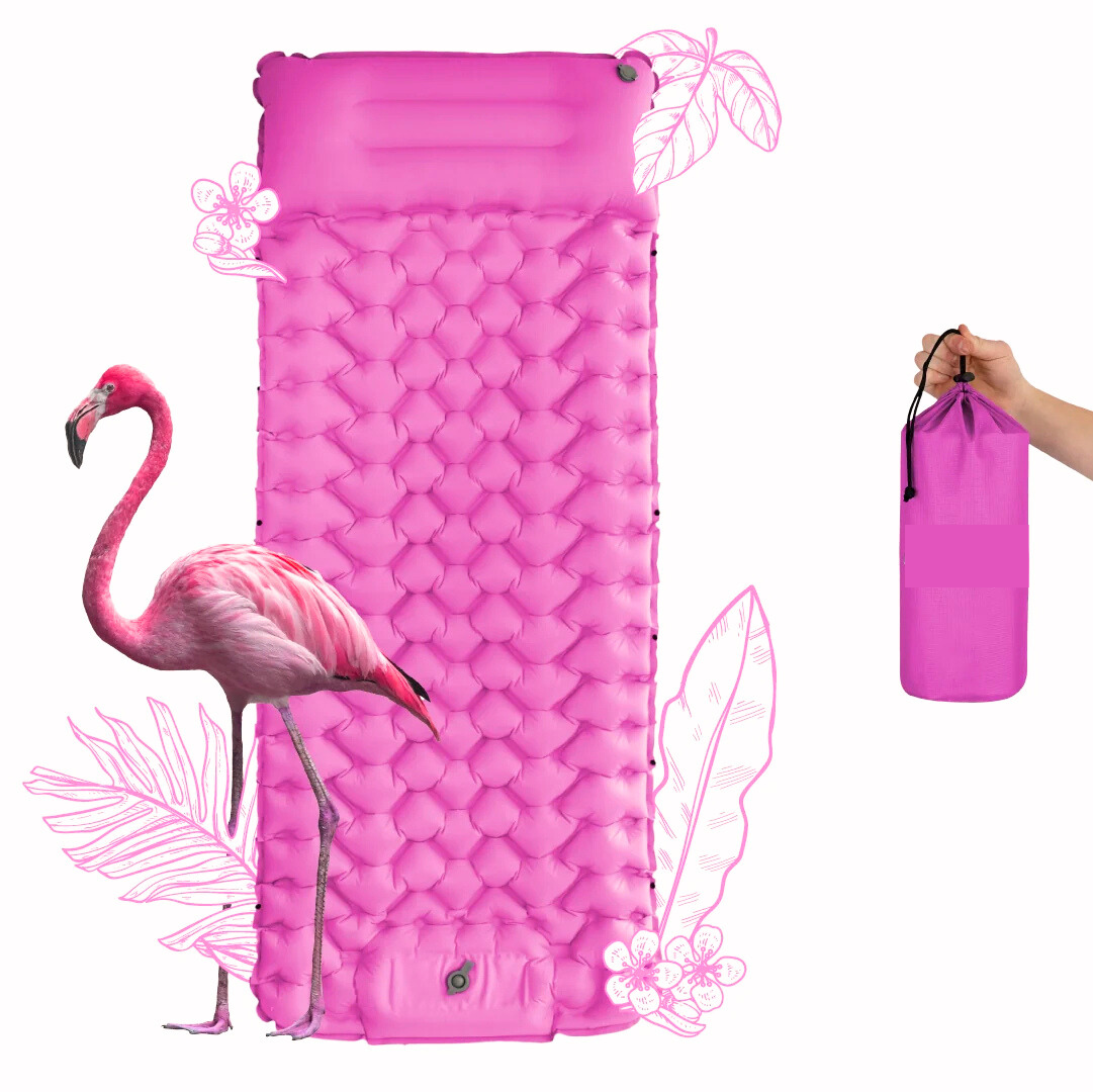 Colchonete ultraleve e compacto - perfeito para viagens